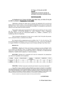 notificación - Comarca Bajo Cinca/Baix Cinca