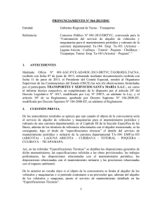564-2013-DSU- Gobierno Regional de Tacna – Transportes