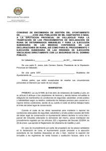 CONVENIO(1146 kB.) - Diputación de Valladolid