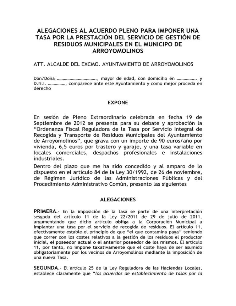 Modelo De Escrito De Alegaciones Modelo De Escrito De Alegaciones Porn Sex Picture 8896