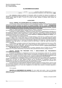 Documento Alegaciones - Subestacion Patraix Fuera