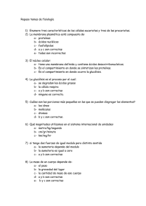 Repaso temas de fisiología