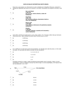 GUÍA DE ENLACE MATEMÁTICAS SEXTO GRADO. 1) Diana hizo
