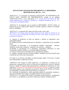 VOLUMEN XXXIX - Colegio de Ortodoncia y Ortopedia Dentofacial