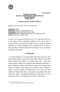 3-RD-1008-2014 CONSEJO DE ESTADO SALA DE LO CONTENCIOSO ADMINISTRATIVO