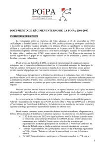 puedes descargar el Documento de Régimen Interno consensuado