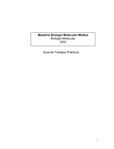 Biología Molecular 2002 Guía de Trabajos Prácticos