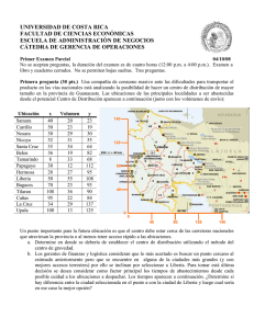 UNIVERSIDAD DE COSTA RICA FACULTAD DE CIENCIAS ECONÓMICAS