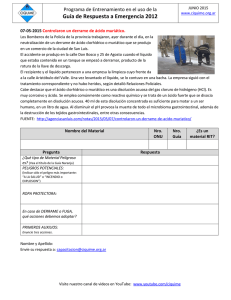 Guía de Respuesta a Emergencia 2012 07-05-2015