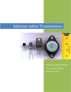 ¿Que es un transistor?