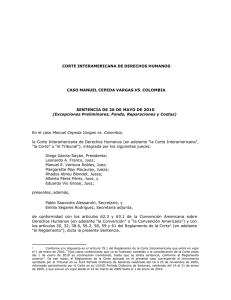VI - Corte Interamericana de Derechos Humanos