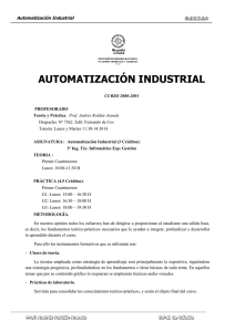 Automatización Industrial D . I