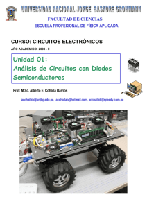 Unidad 01: Análisis de Circuitos con Diodos Semiconductores