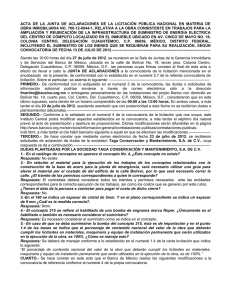 ACTA  DE  LA  JUNTA  DE ... OBRA INMOBILIARIA NO. 700-12-0044-1, RELATIVA A LA OBRA CONSISTENTE EN...