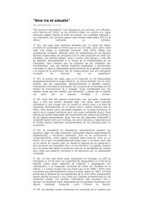 "Sine ira et studio" por Magter. Mario Riorda. Secci&oacute;n Opini&oacute;n. La