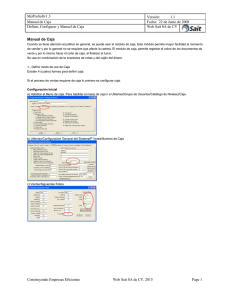 MoProSoftv1.3 Versión:          ... Manual de Caja Fecha:  22 de Junio de 2008