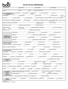 REGISTRO DE CLIENTE - Banco Occidental de Descuento