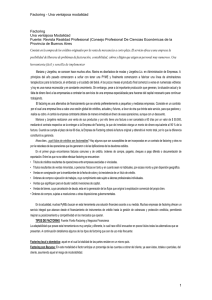 Factoring - Una ventajosa modalidad  Factoring Una ventajosa Modalidad