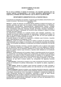 decreto numero 770 de 2005