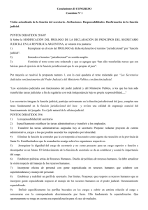 Conclusiones - Federación Argentina de la Magistratura
