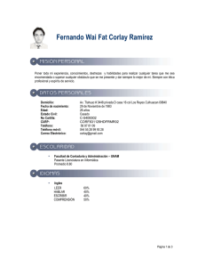 Fernando Wai Fat Corlay Ramírez