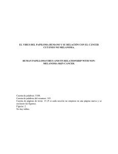 el virus del papiloma humano y su relación con el cáncer cutáneo