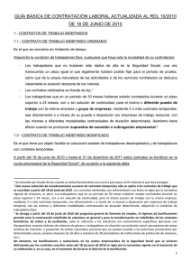 GUÍA BÁSICA DE CONTRATACIÓN LABORAL ACTUALIZADA AL RDL 10/2010