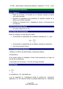 Reactancia inductiva