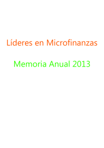Memoria Anual 2013