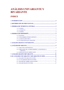 8. el análisis univariante y bivariante en spss