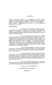 Mar del Plata, VISTO la Ordenanza 20760/12, y su Reglamentación