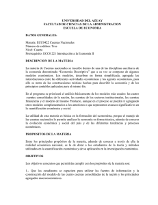 Cuentas Nacionales - Universidad del Azuay