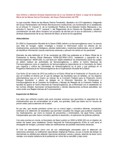 Que reforma y adiciona diversas disposiciones de la Ley General... María de las Nieves García Fernández, del Grupo Parlamentario del...