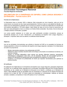 Diplomatura en ELSE - Facultad Regional Avellaneda