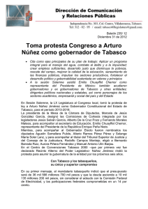 (Boletin 235) - Congreso del Estado de Tabasco