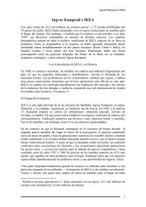 Caso completo Ingvar Kamprad e IKEA Español con anexos