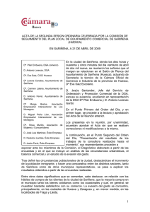 Acta 2 comisión PLEC Sariñena