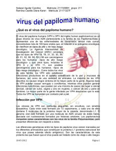 Infección por VPH