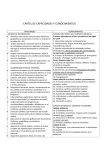 CARTEL DE CAPACIDADES Y CONOCIMIENTOS CAPACIDADES