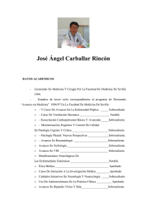 José Ángel Carballar Rincón