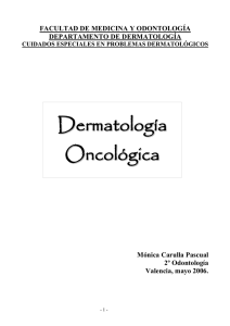 Dermatología Oncológica (En Word)