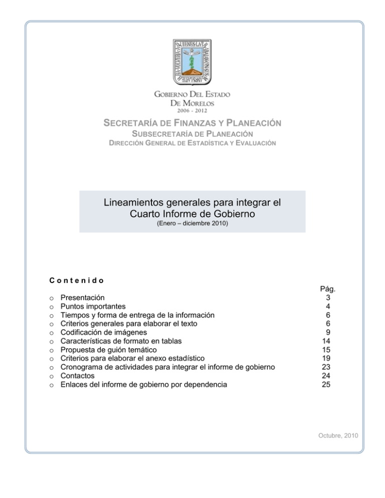 Lineamientos Generales Para Integrar