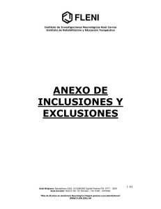Inclusiones y Exclus..