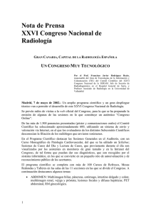 Nota de Prensa - Asociación Nacional de Informadores de la Salud