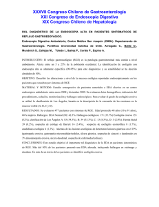 XIX Congreso Chileno de Hepatología - Endoscopia UC