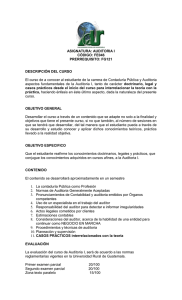 CUESTIONARIO NIA 210 ¿Cuál es el objetivo de todo auditor 