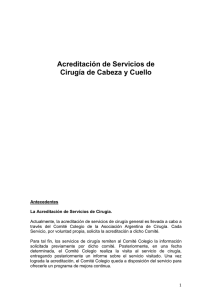 información - Asociación Argentina de Cirugía de Cabeza y Cuello