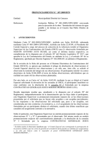 PRONUNCIAMIENTO N.°  107-2009/DTN  Entidad: Municipalidad Distrital de Catacaos