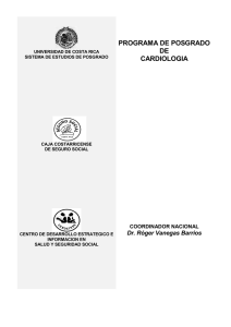 PROGRAMA DE POSGRADO DE CARDIOLOGIA