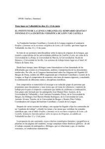 (1 - Instituto Castellano y Leonés de la Lengua